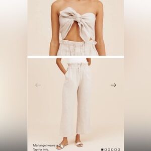 Posse MICKY BANDEAU & DUCKY PANT - NATURAL